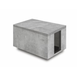 Piwnica betonowa z płaskim dachem 300x240x205h